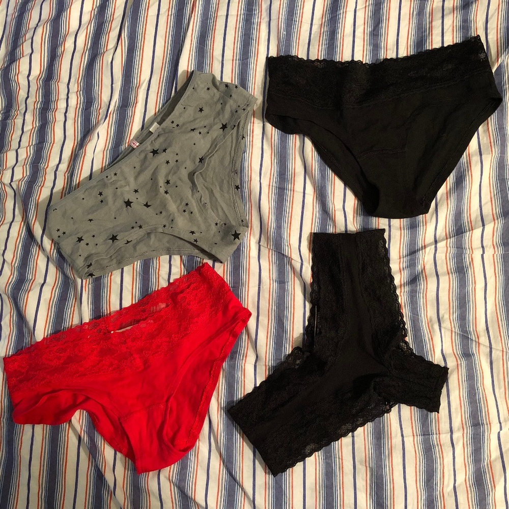 Bundle of Victoria's Secret PINK Undies NWOT XS